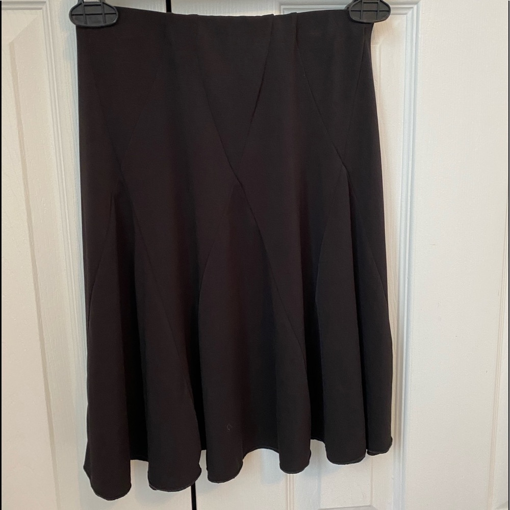 Black Knee Skirt